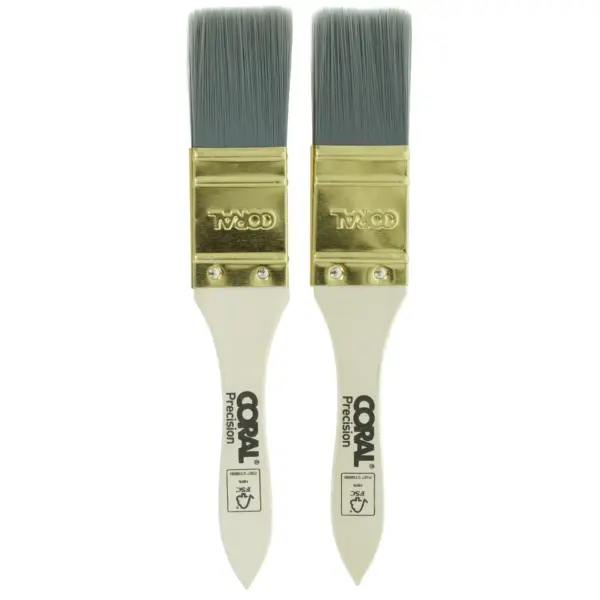 Coral Tester Pot Brushes 25mm (pk2)