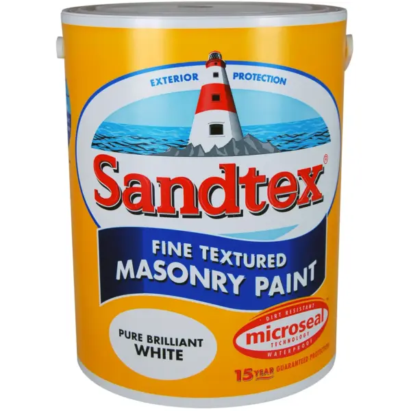 Sandtex Textured Masonry Paint 5Ltr PBW