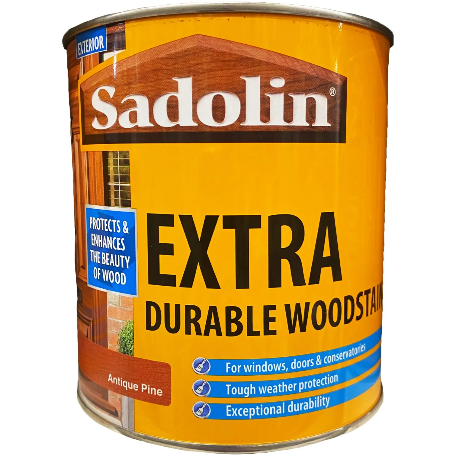 Sadolin Extra Woodstain 1ltr Antique Pine