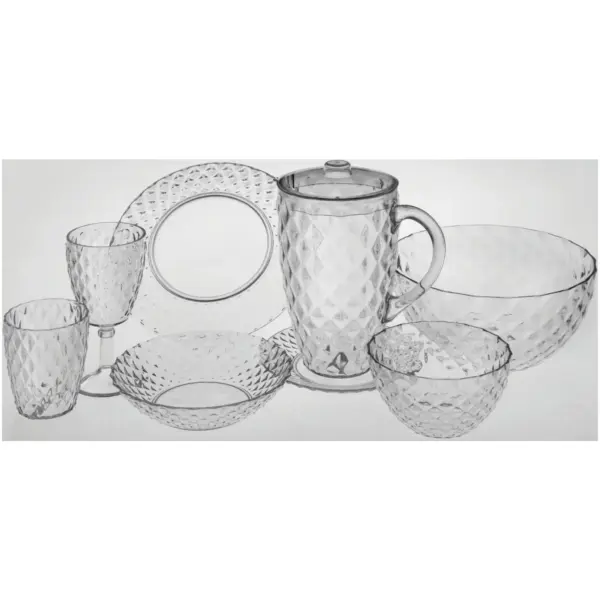 Casa & Casa Capri Soup Plate Clear 20cm