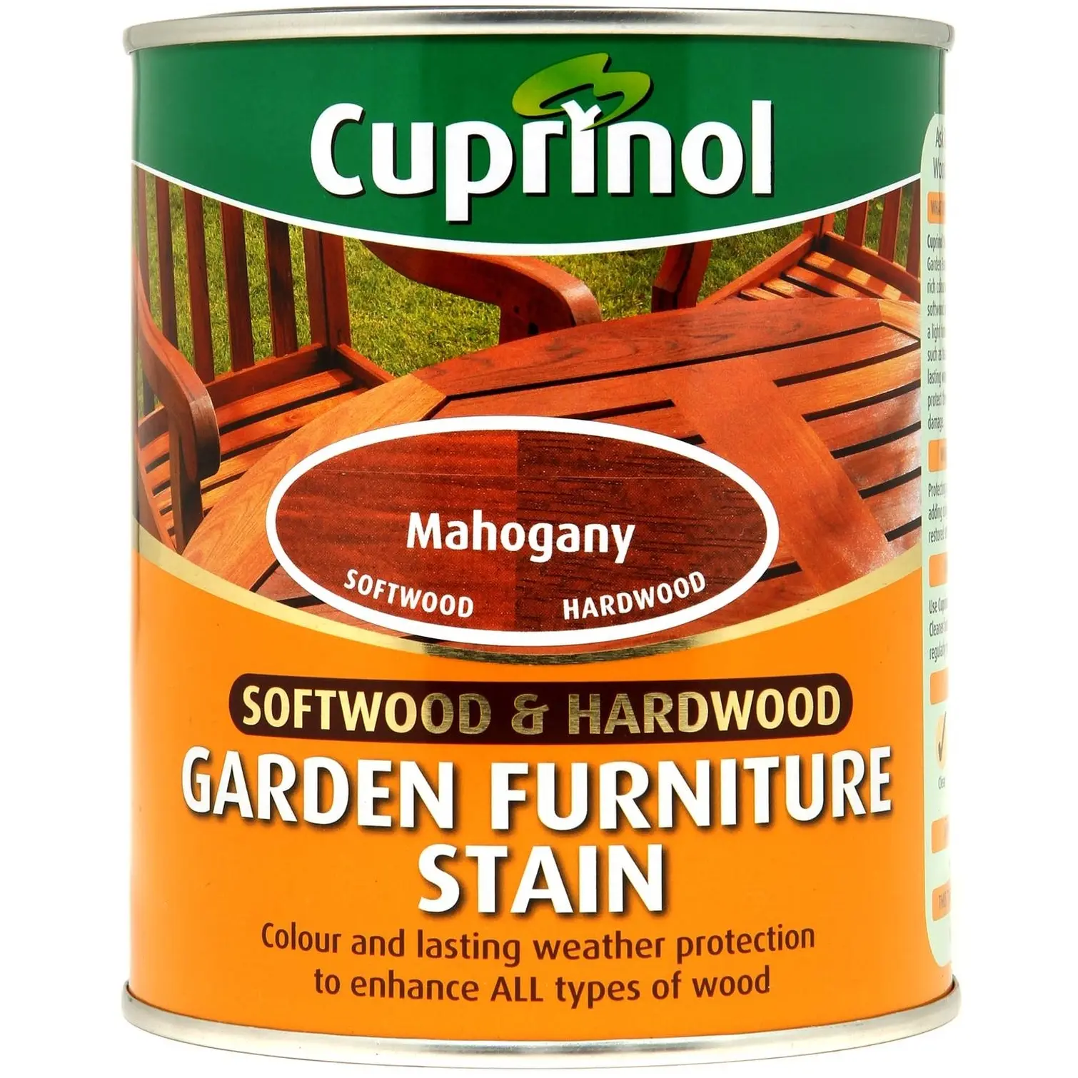 Cuprinol Soft & Hardwood Garden Furniture Stain Mahogany 750ml