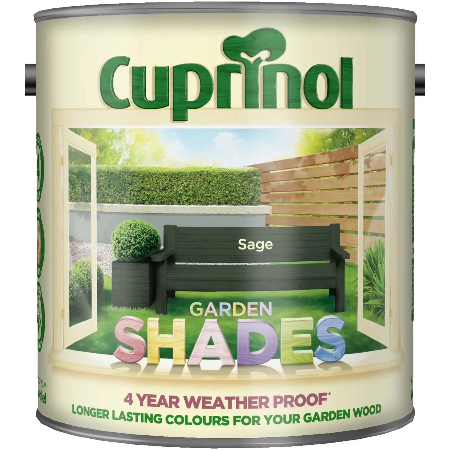 CUP0230 Cuprinol Garden Shades Sage 2.5Ltr