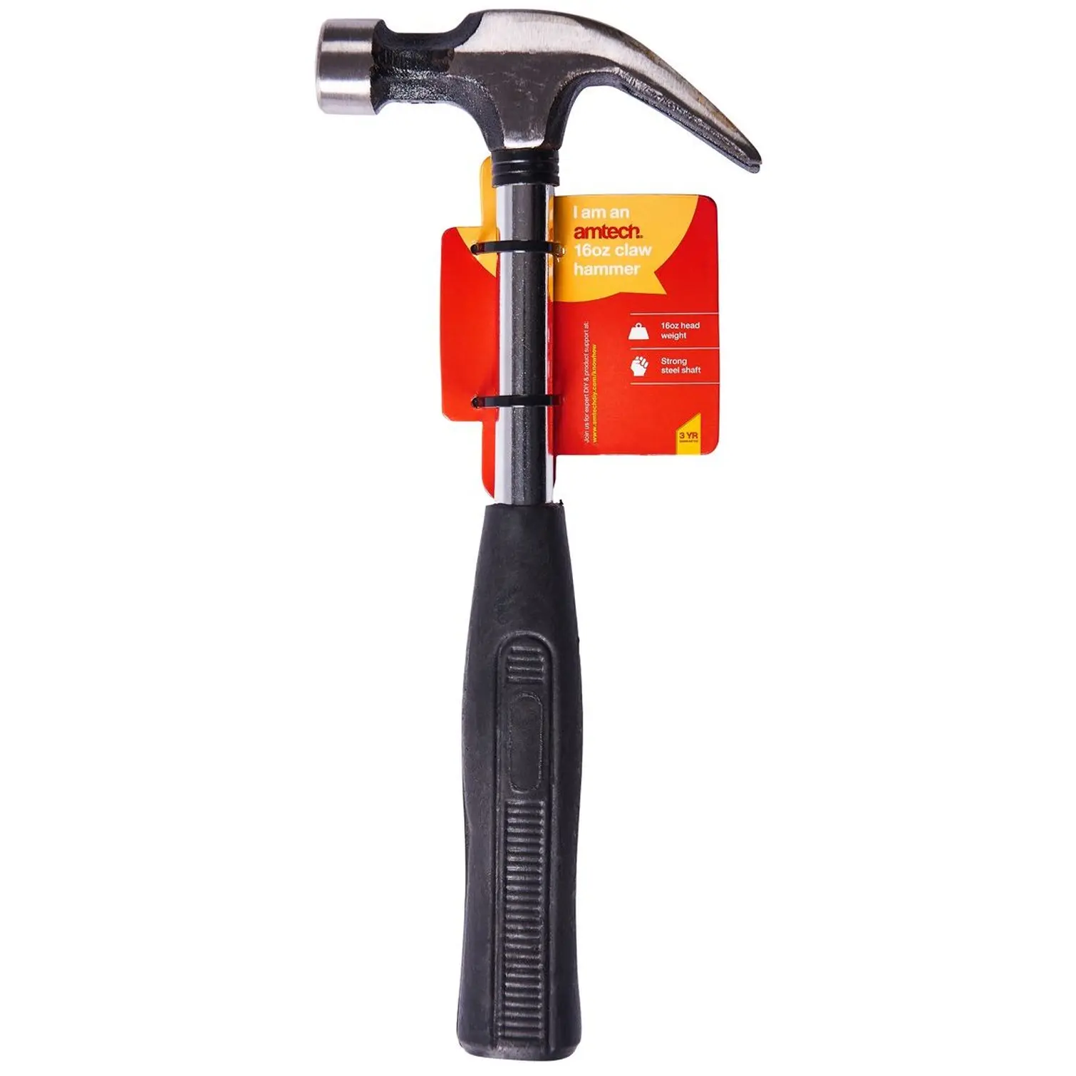Amtech Claw Hammer Steel Shaft 16oz