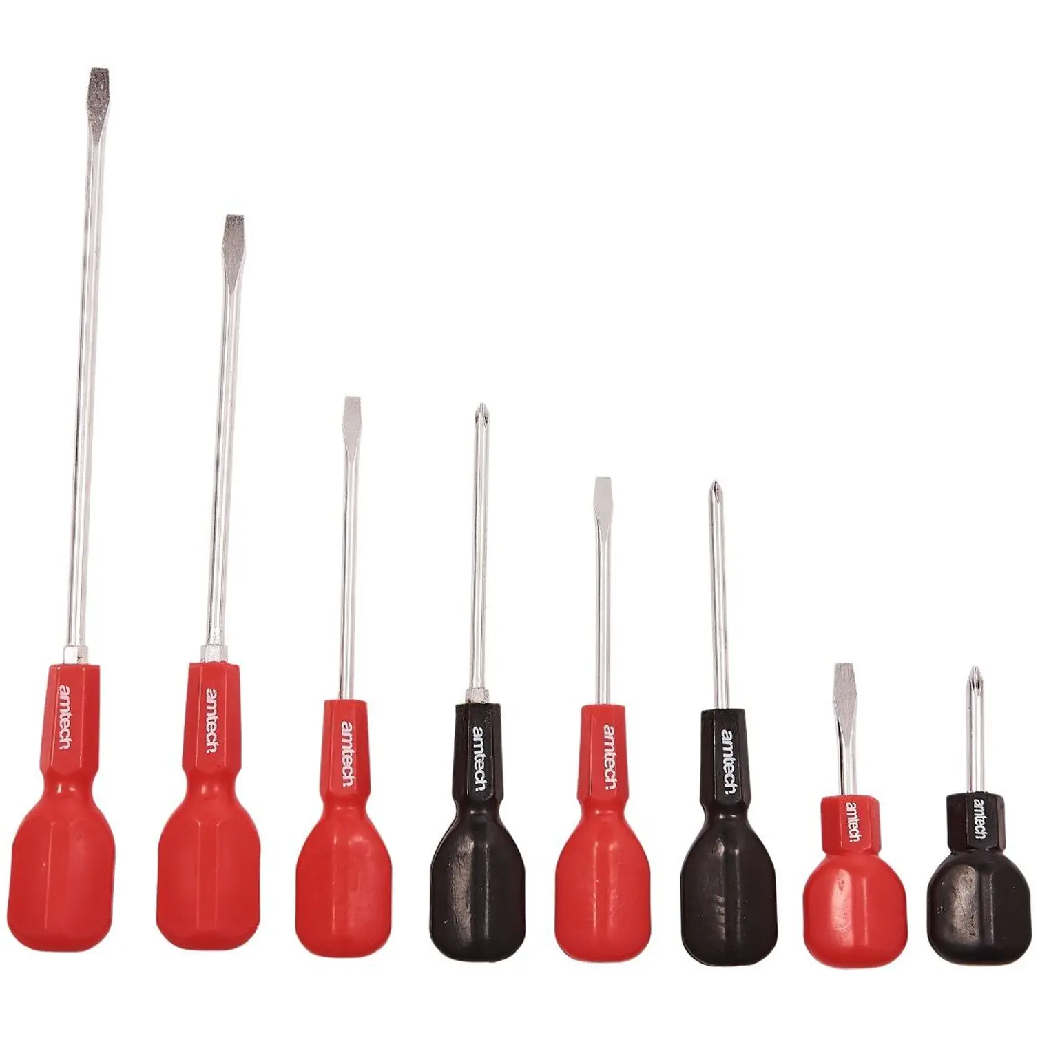 Am-Tech 8 Piece Cabinet Handle Screwdriver Set