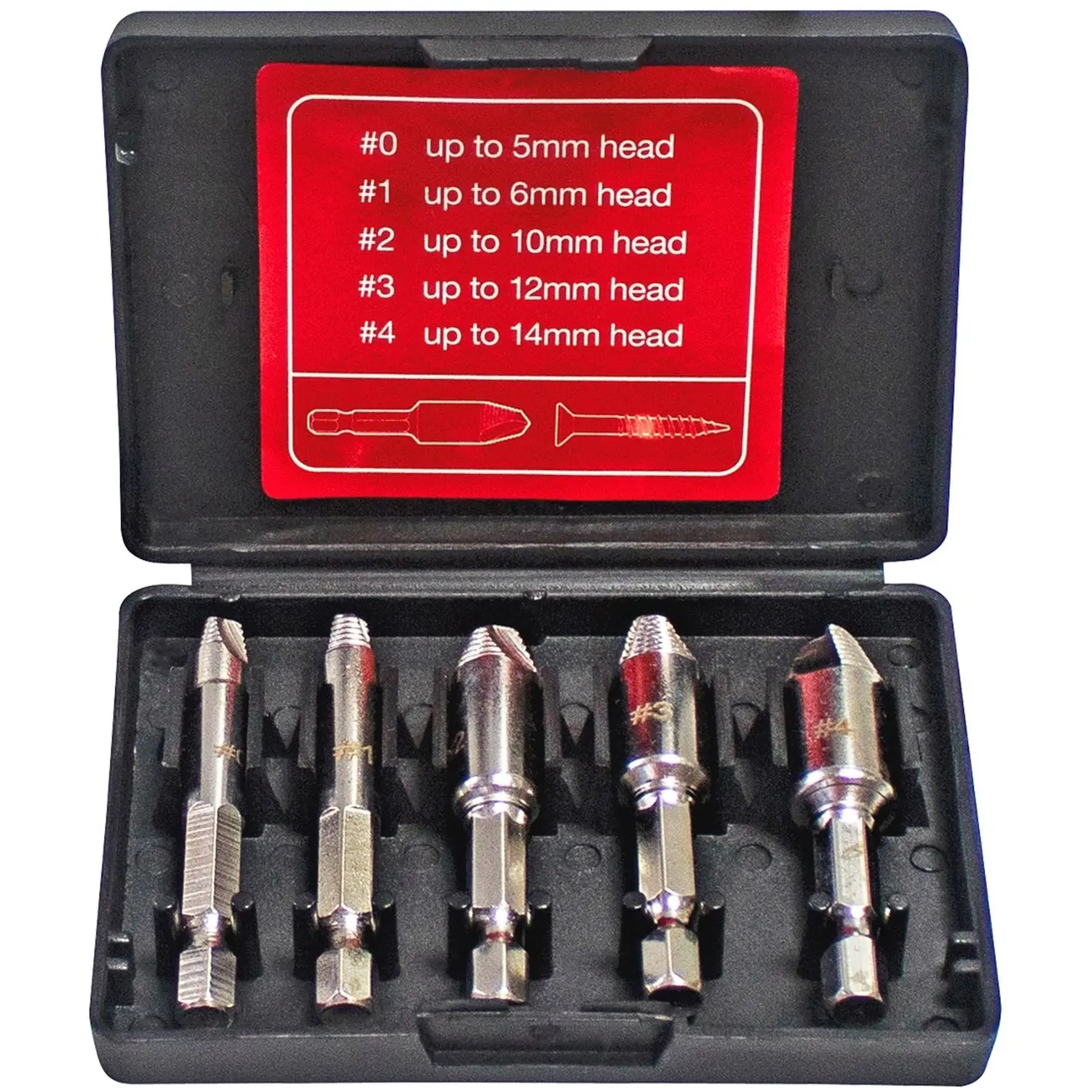 DKT0036_1 Amtech 5pc Screwdriver Remover Set