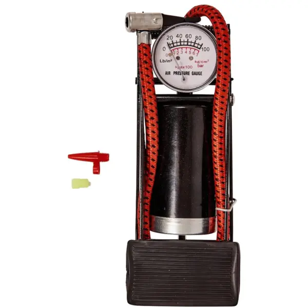 DKT0057 Amtech Single Car Foot Pump & Guage