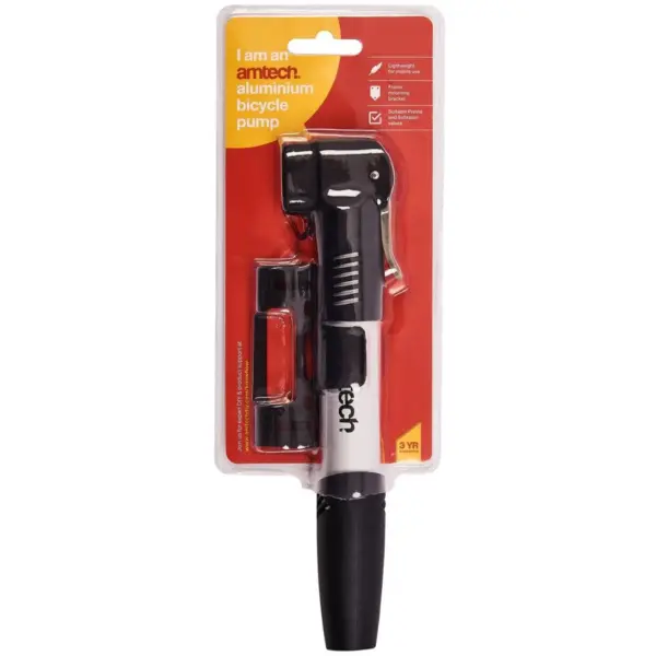 DKT0101 Amtech Aluminium Bicycle Pump