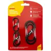 Am-Tech 5 Piece Dual Carabiner Set