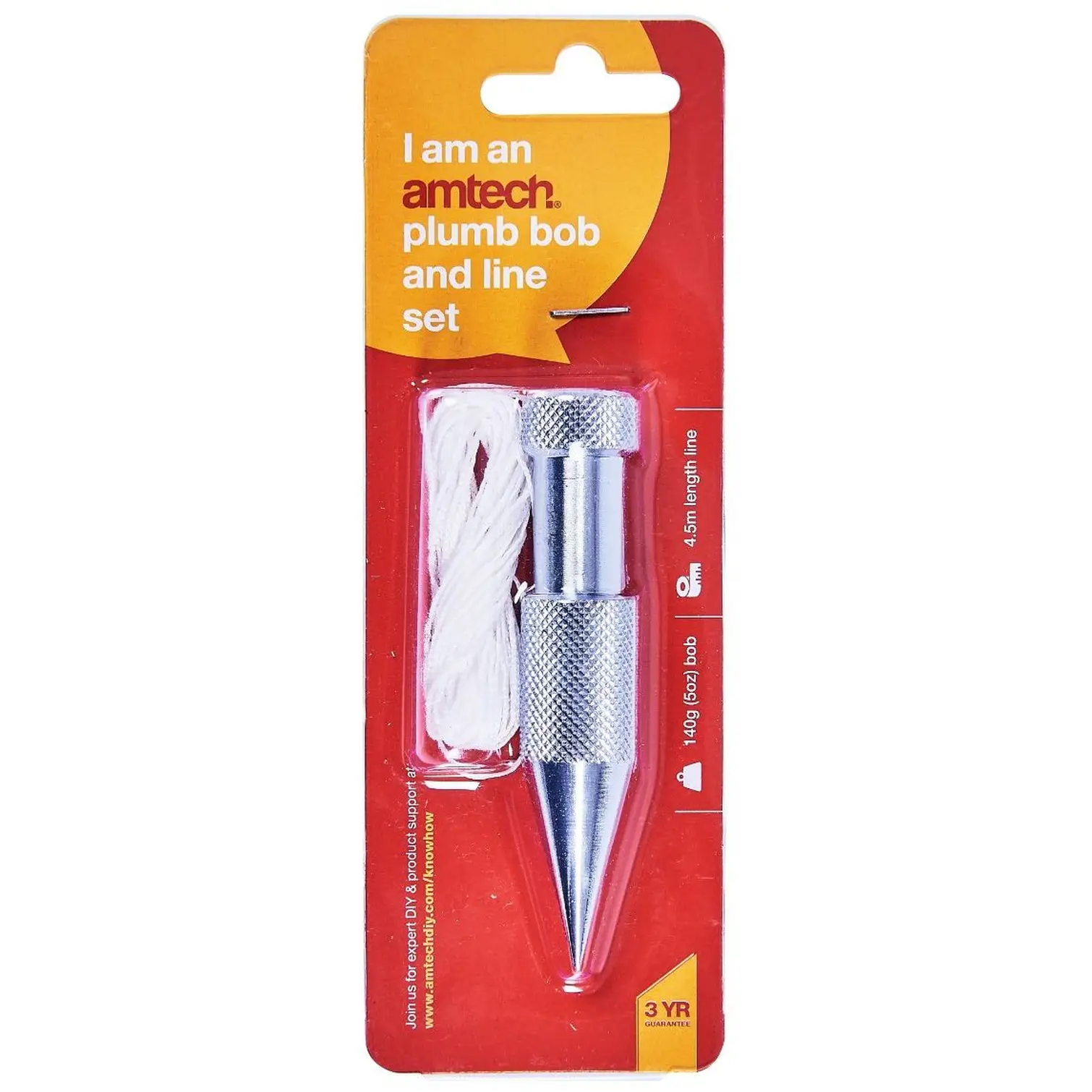 Amtech Plumb Bob and Line