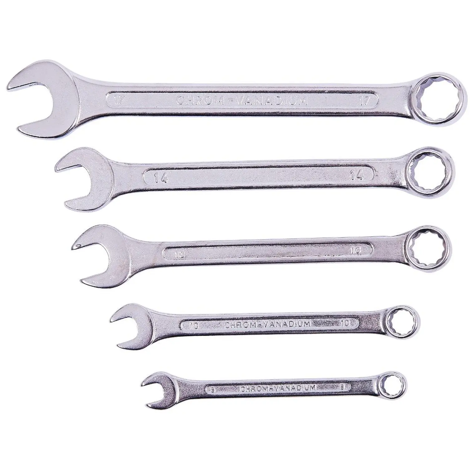 Amtech 5pce Metric Combination Spanner Set