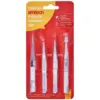 Amtech Set of 4 Tweezers