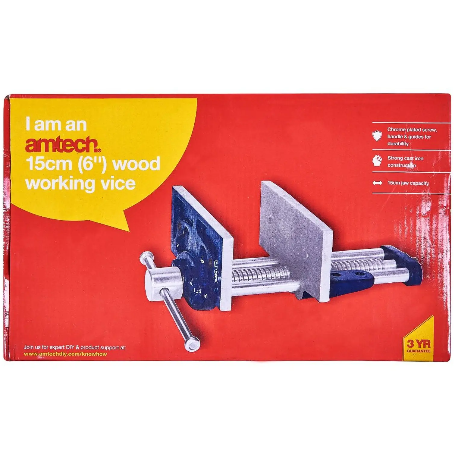 Amtech Woodworker Vice 150mm / 6"