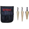DKT0524 amtech 3pc Step Drill Bit Set