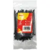 Am-Tech 2.5 X100mm Cable Tie Black pk100