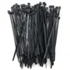 Am-Tech 2.5 X100mm Cable Tie Black pk100