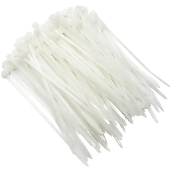 DKT0560 Am-Tech 2.5 X100mm Cable Ties White pk100