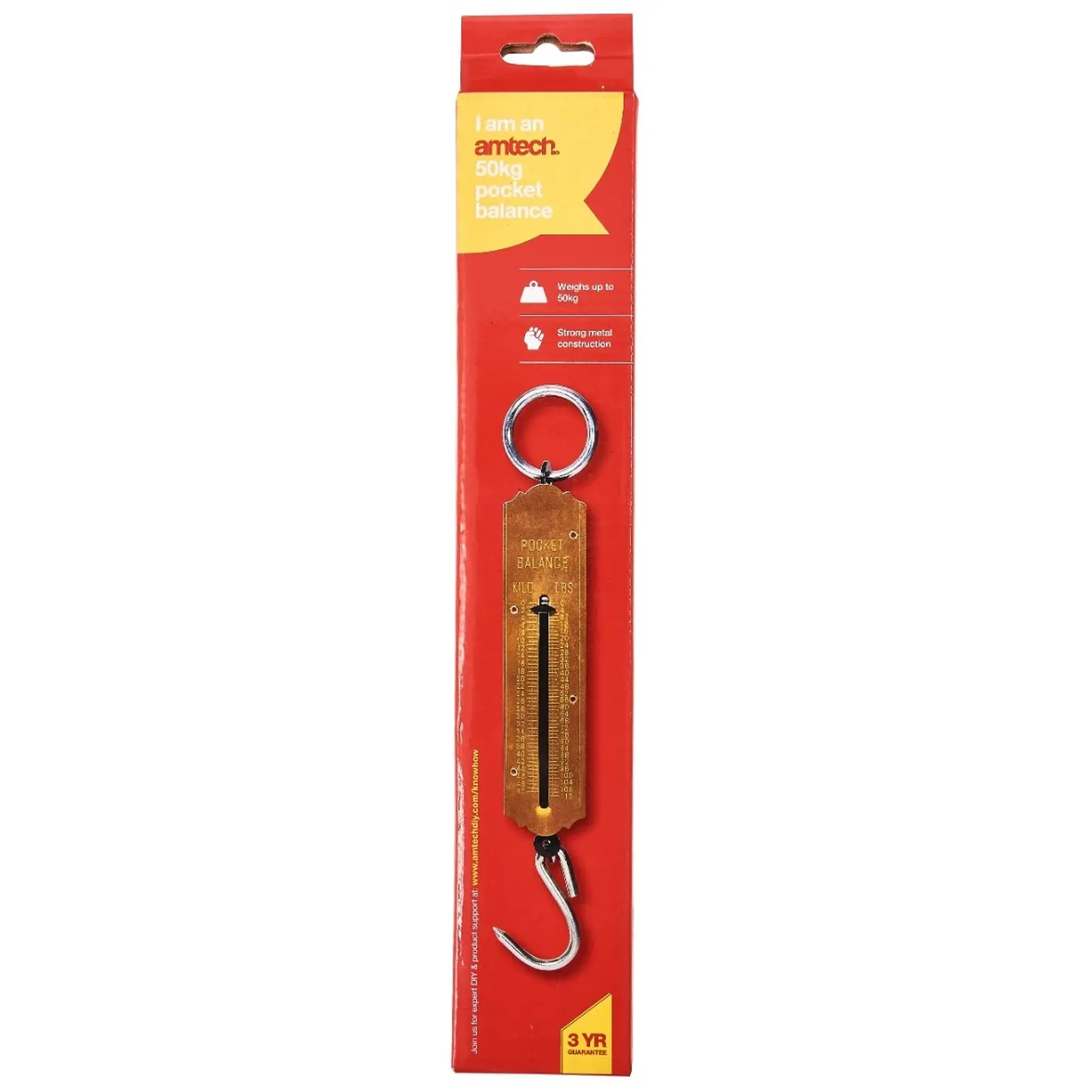 Amtech Pocket Balance 50kg