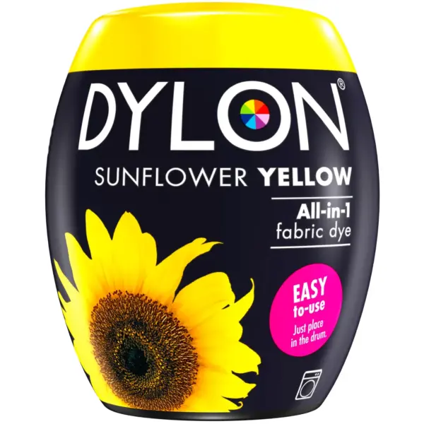 Dylon Machine Dye Pod Sunflower Yellow