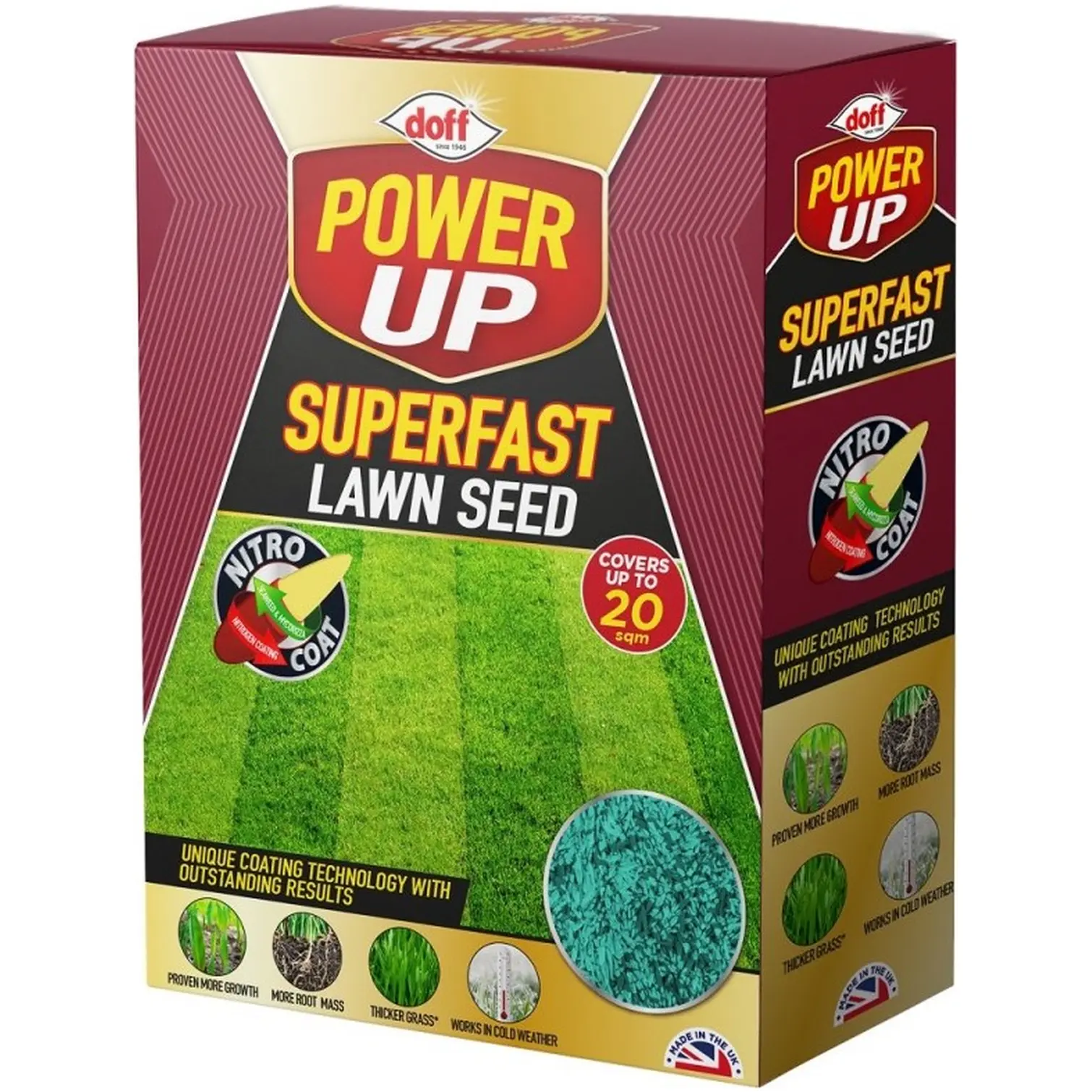Doff Superfast Grass Seed 500g