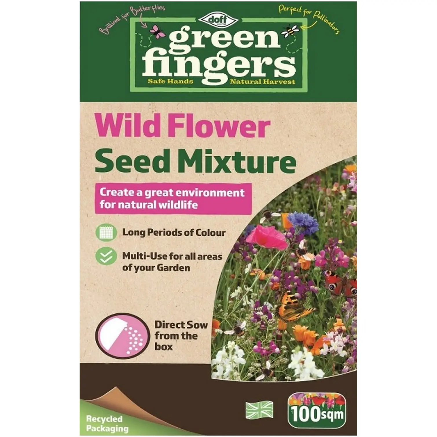 Doff Wild Flower Seed Mix 1kg