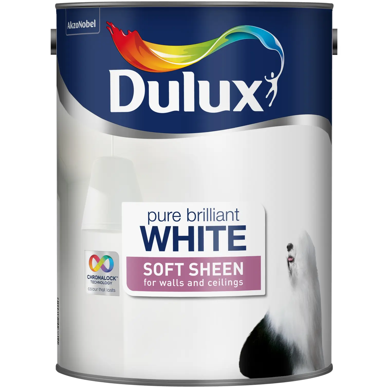 Dulux Soft Sheen Pure Brilliant White 5L