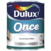 Dulux Satinwood Pure Brilliant White 750ml