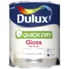 Dulux Quick Dry Gloss Pure Brilliant White 750ml