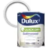 Dulux Quick Dry Satinwood Pure Brilliant White 750ml