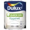 Dulux Quick Dry Eggshell Pure Brilliant White 750ml