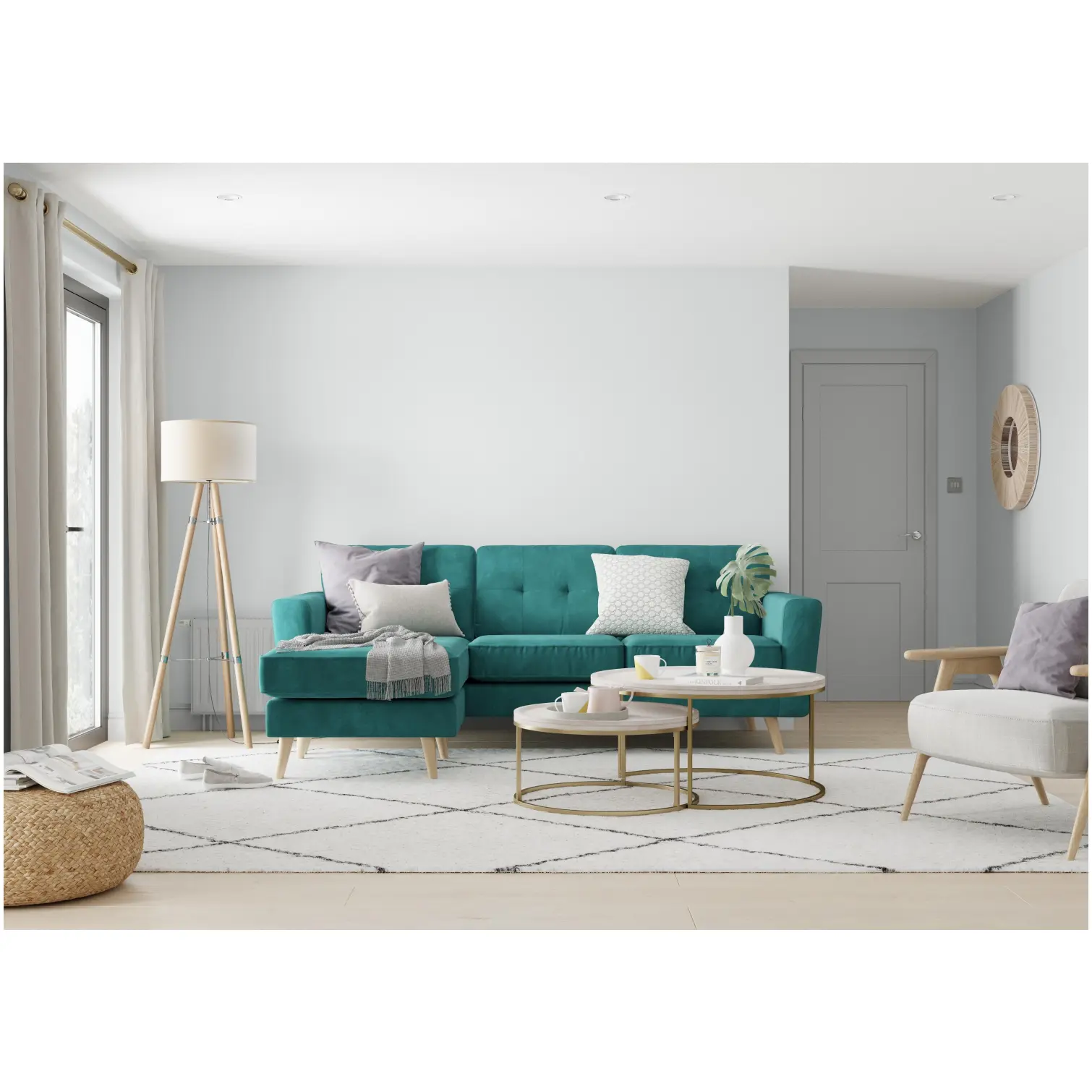 Dulux Matt Cornflower White 2.5L