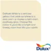 Dulux Matt Daffodil White 2.5L