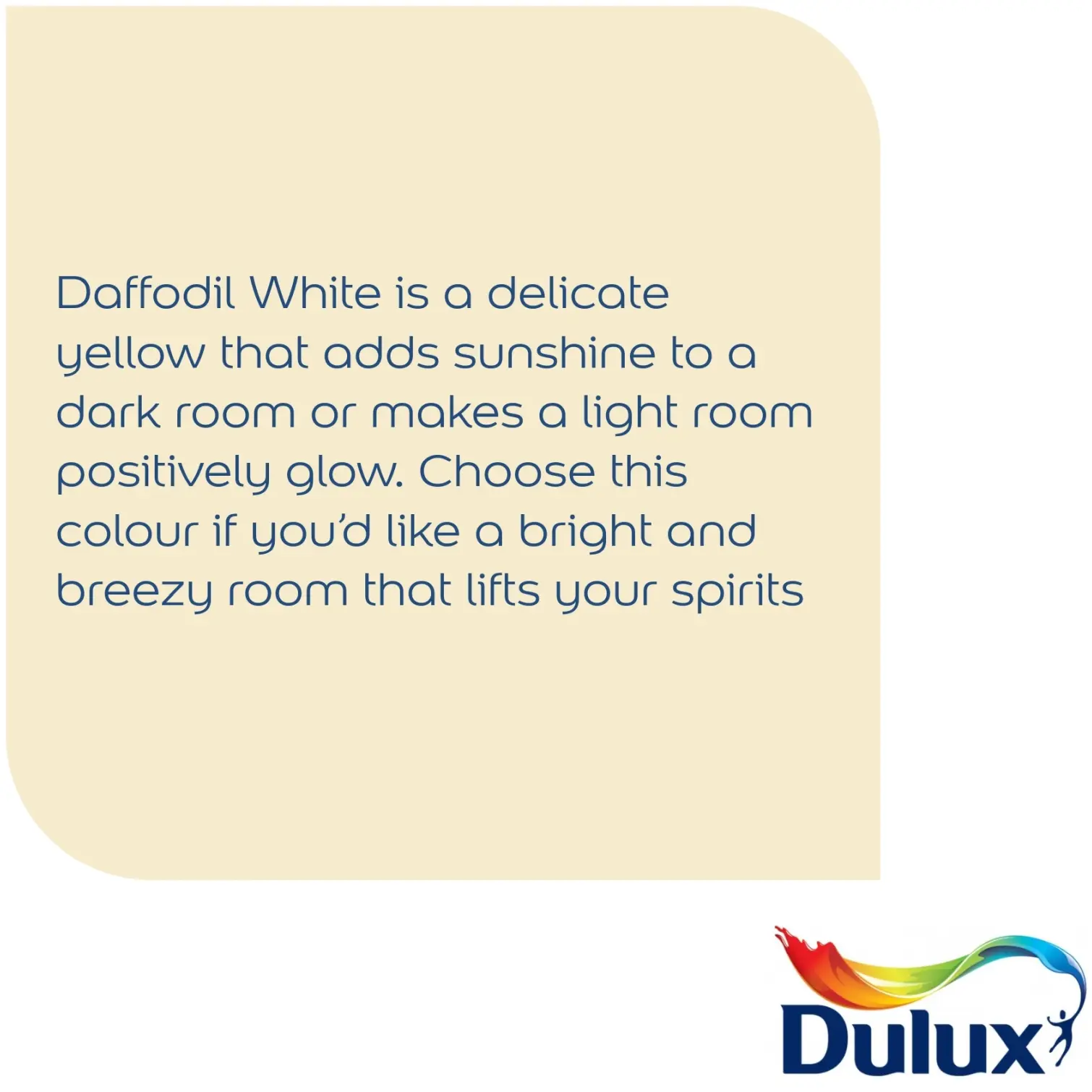 Dulux Matt Daffodil White 2.5L