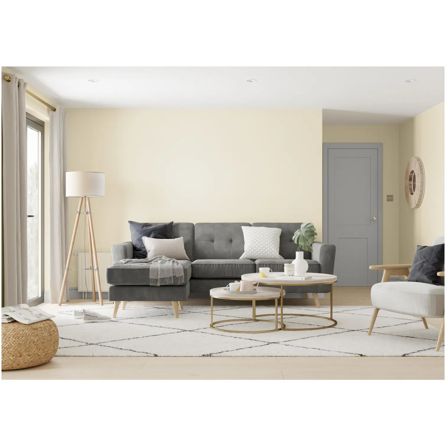 Dulux Matt Daffodil White 2.5L