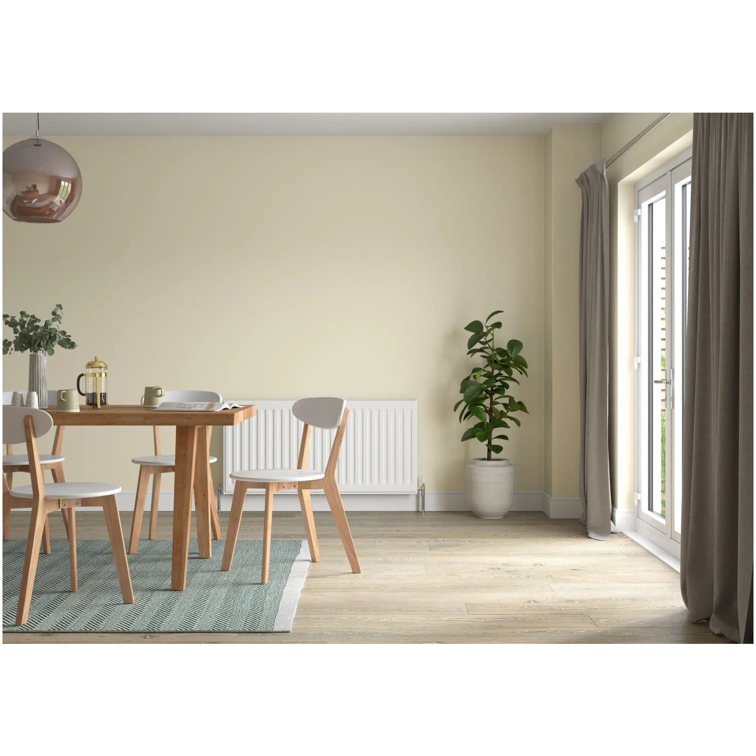 Dulux Matt Daffodil White 2.5L