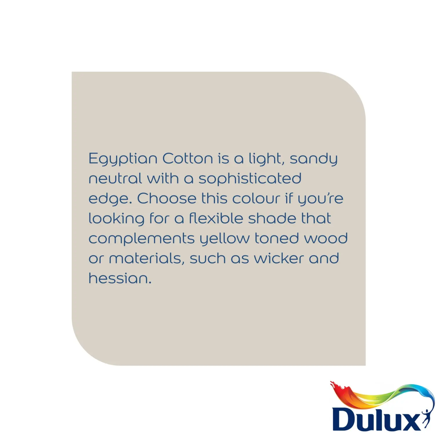 Dulux Matt Egyptian Cotton 2.5L