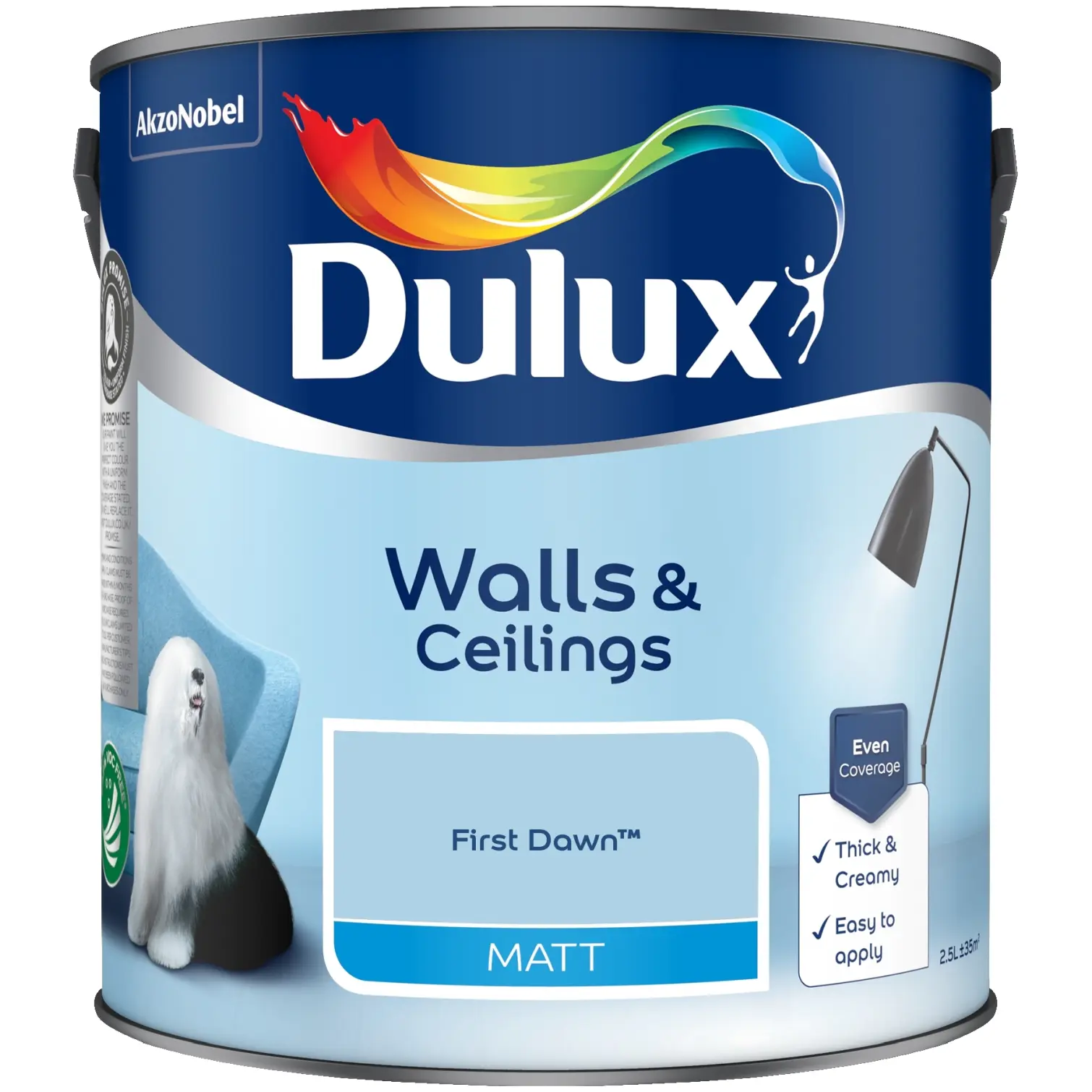 Dulux Matt First Dawn 2.5L