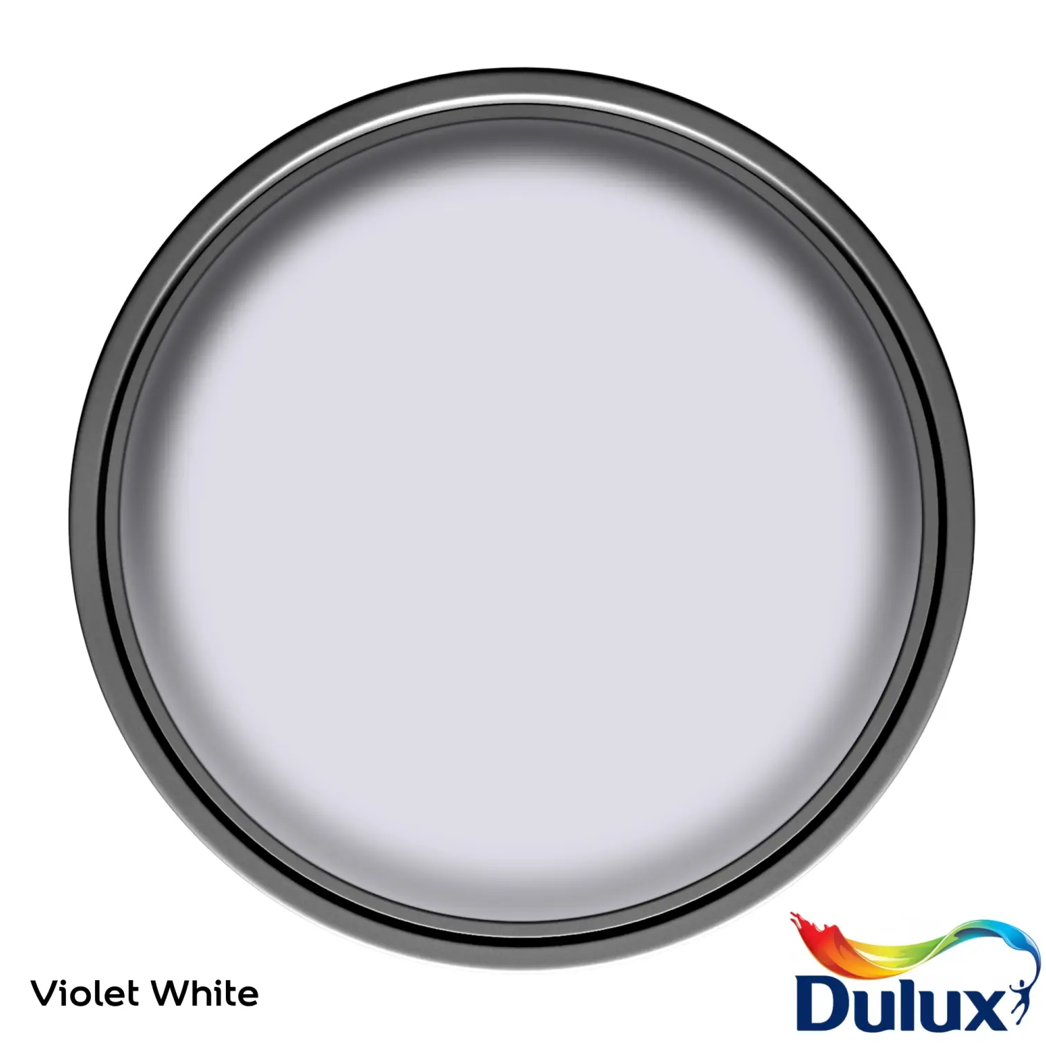 Dulux Matt Violet White 2.5L