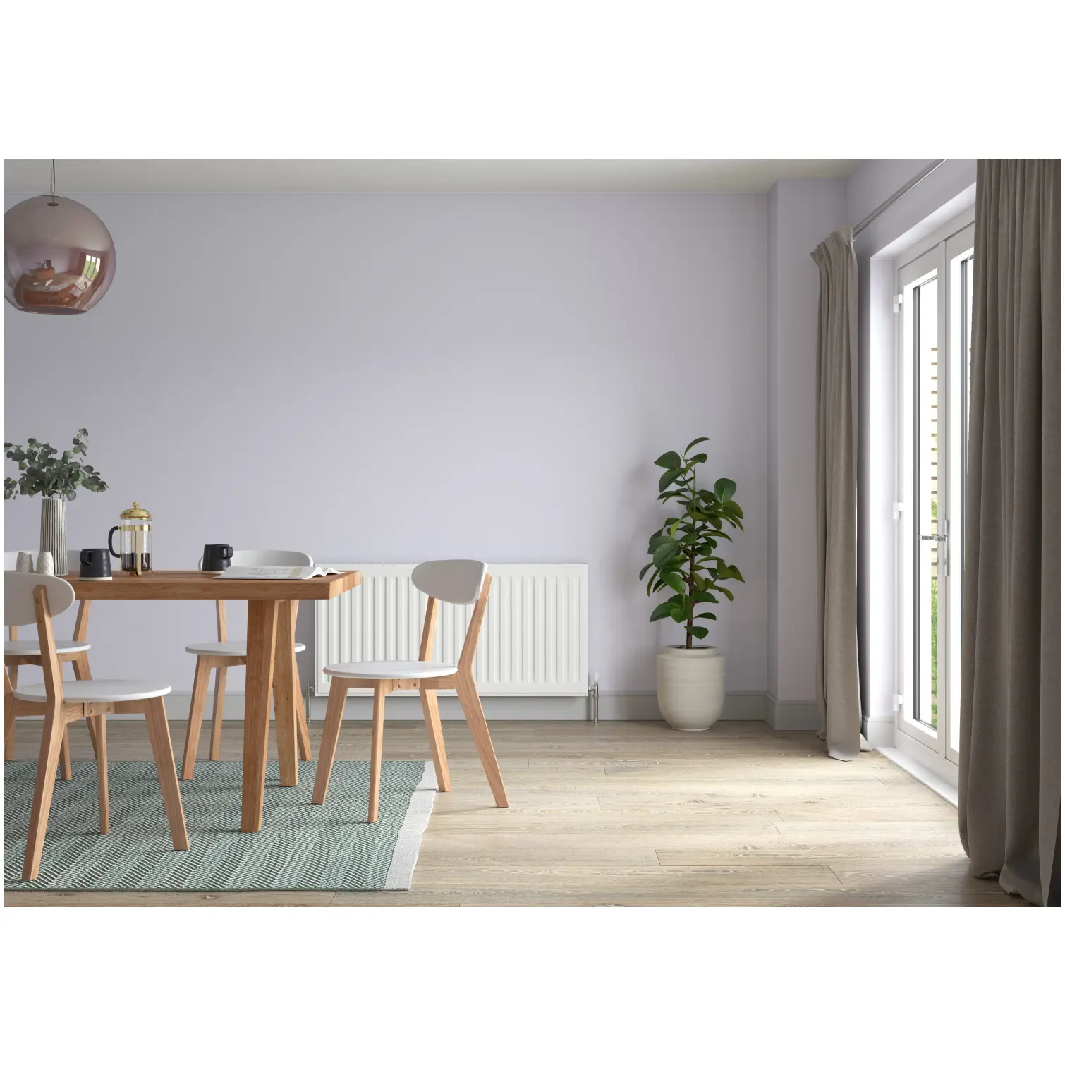 Dulux Matt Violet White 2.5L