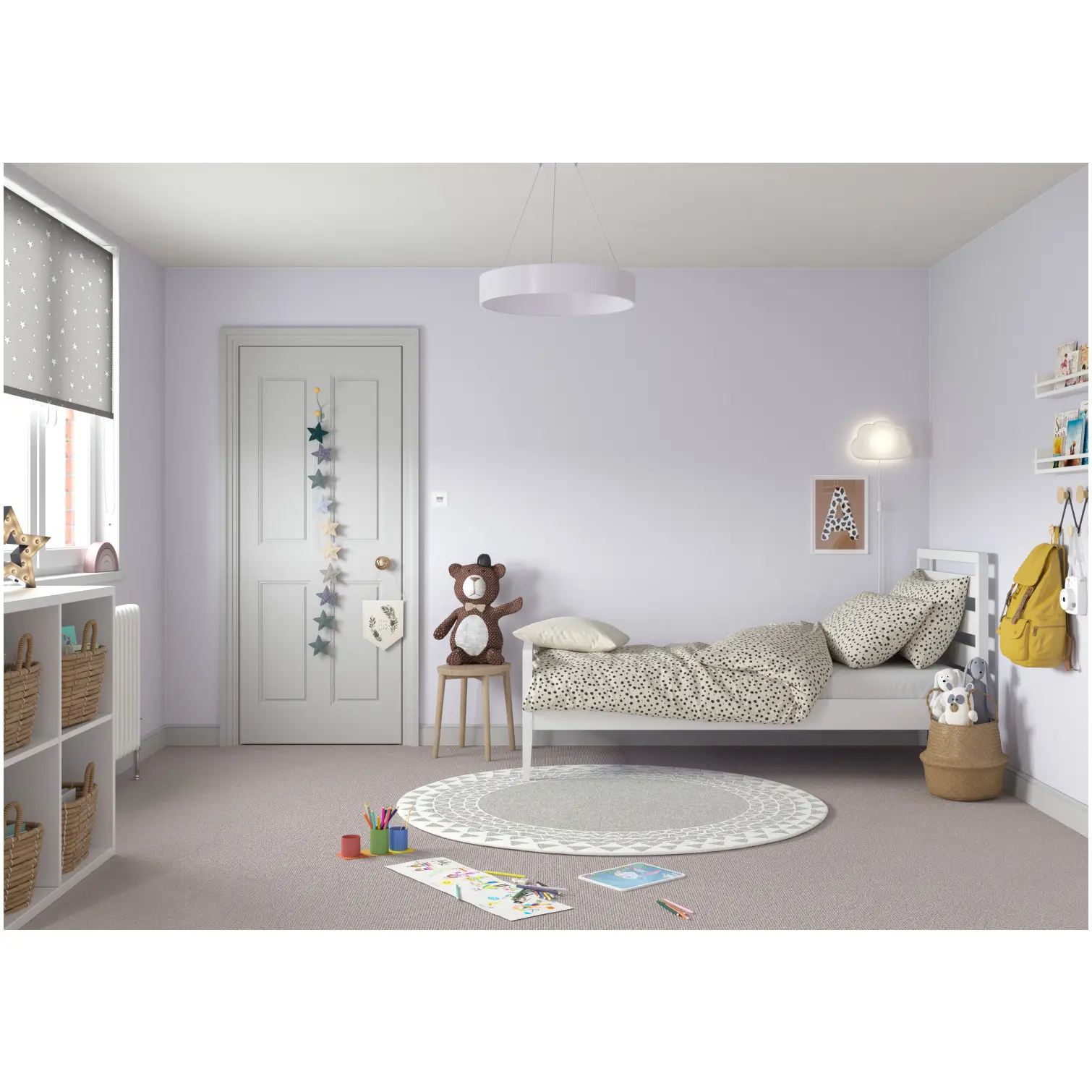 Dulux Matt Violet White 2.5L