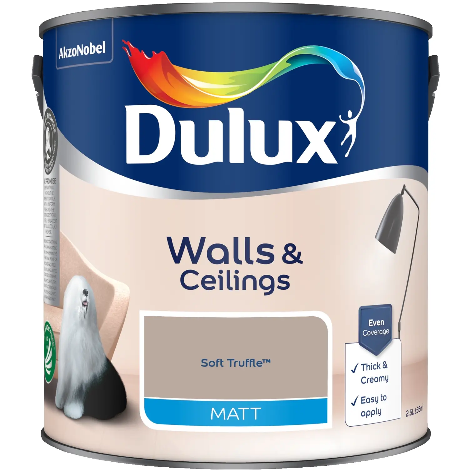 Dulux Matt Soft Truffle 2.5L