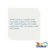 Dulux Matt White Cotton 2.5L