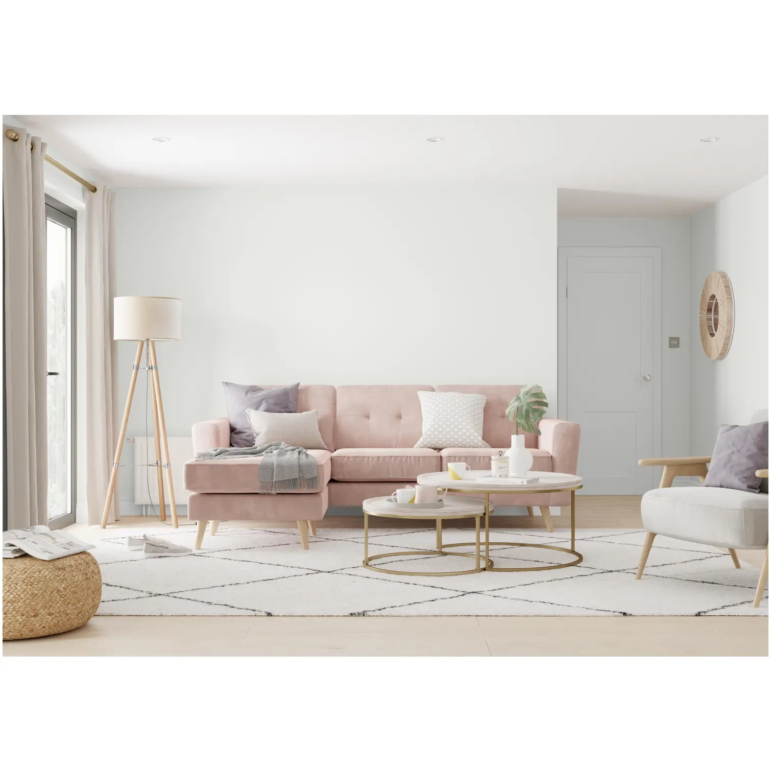 Dulux Matt White Cotton 2.5L