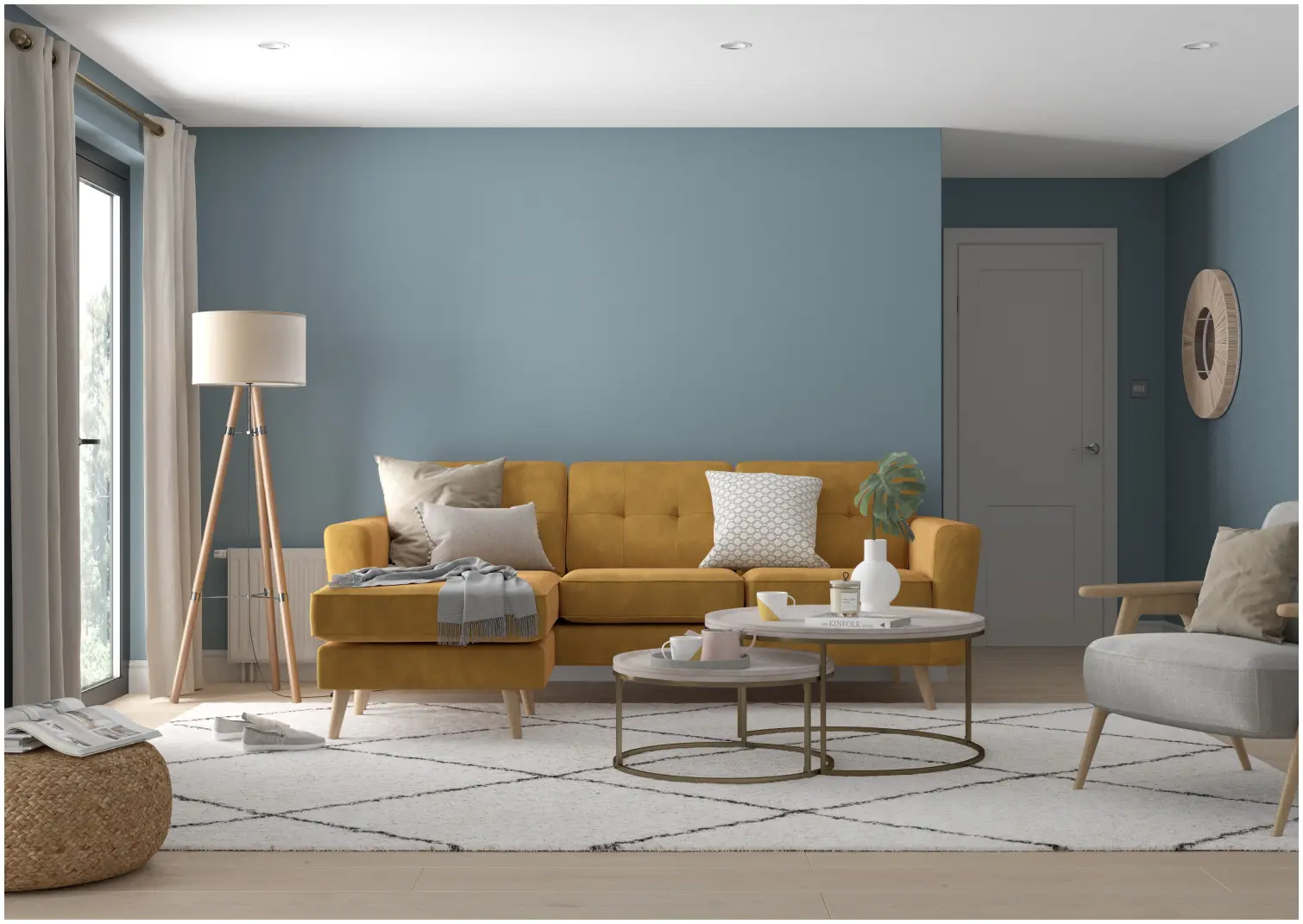 Dulux Matt Denim Drift 2.5L