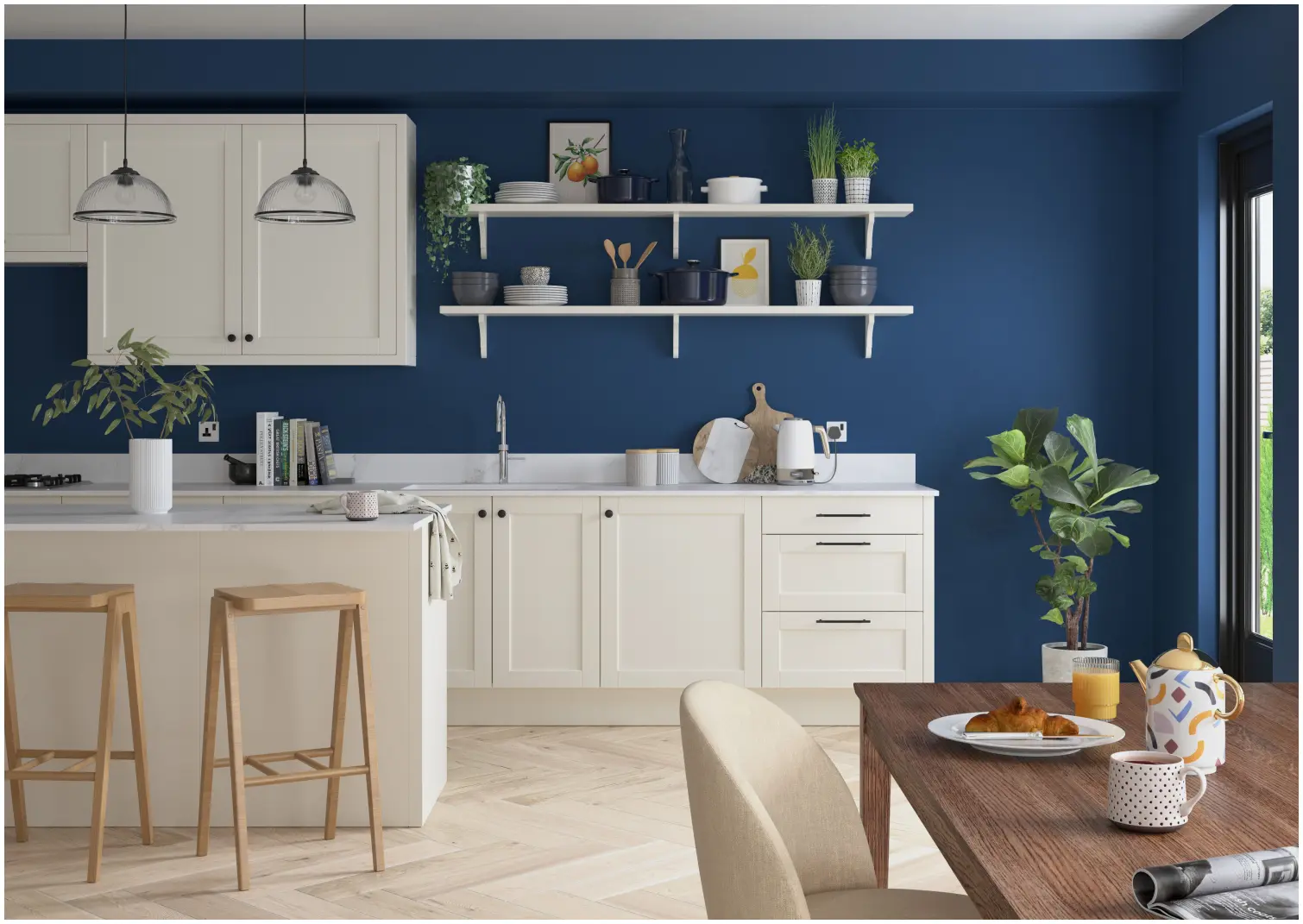 Dulux Matt Sapphire Salute 2.5L