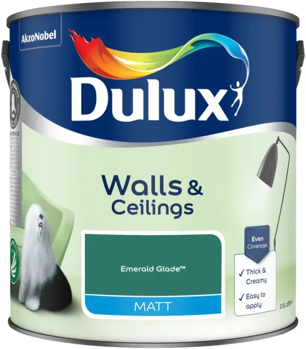 Dulux Matt Emerald Glade 2.5L