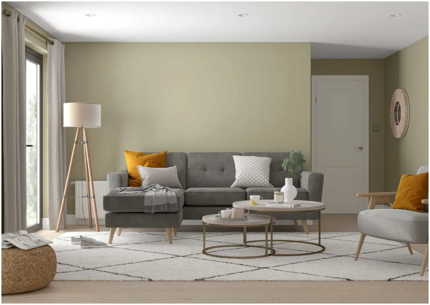 Dulux Matt Overtly Olive 2.5L
