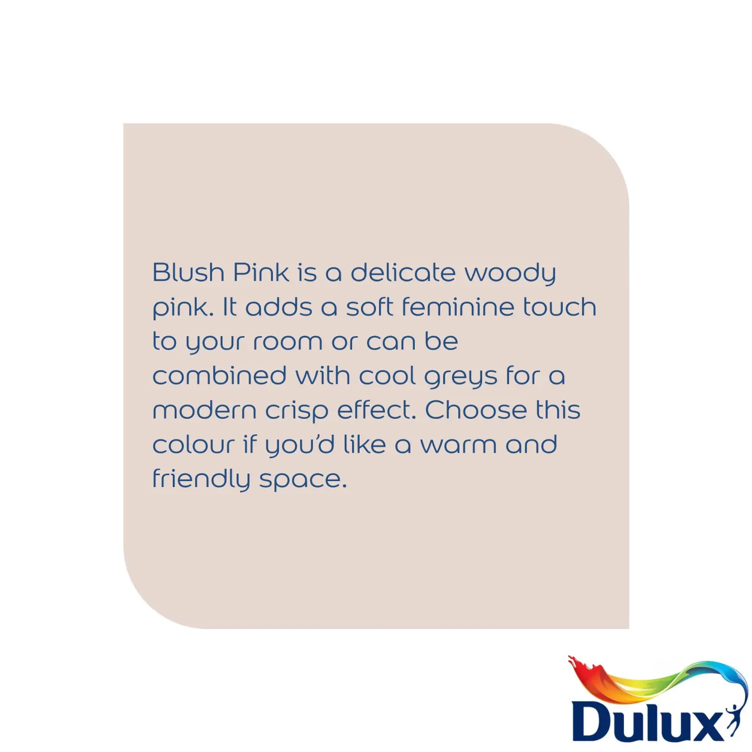 Dulux Matt Blush Pink 2.5L