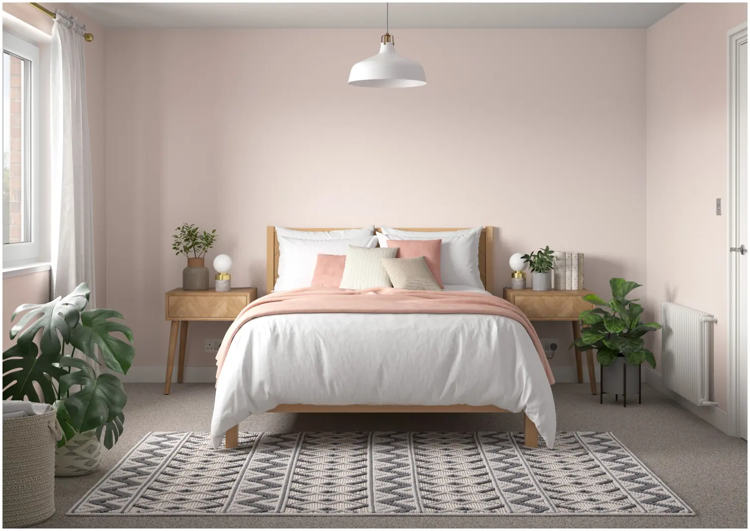 Dulux Matt Blush Pink 2.5L