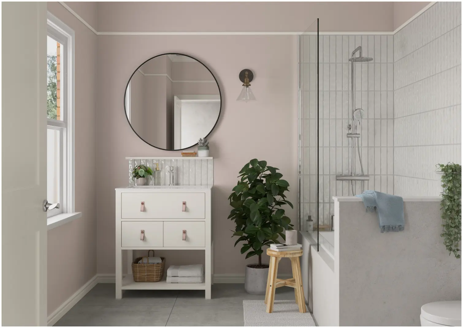 Dulux Matt Blush Pink 2.5L