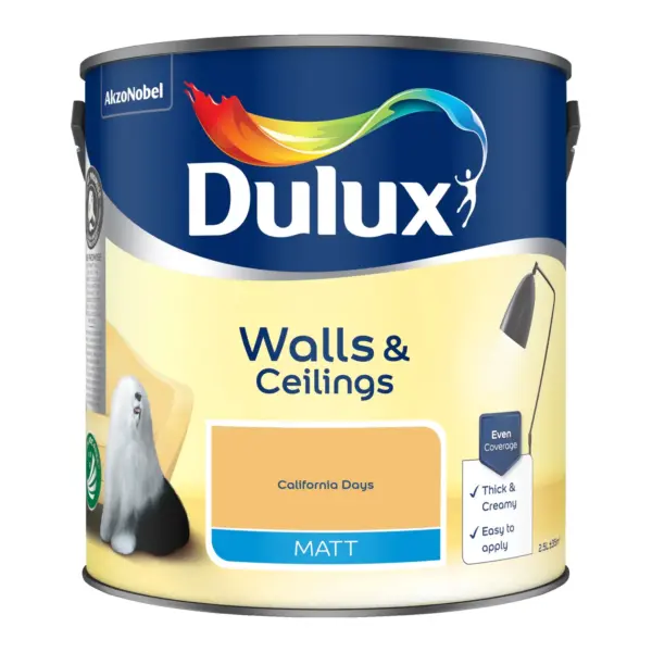 Dulux 2.5Ltr Matt California Days